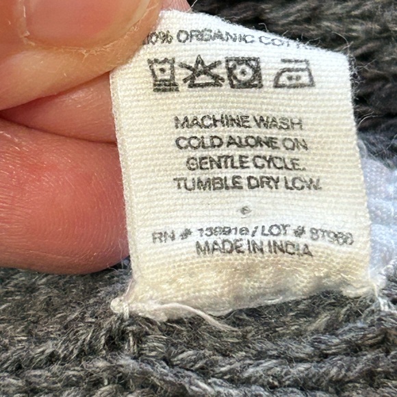 ZESTT organics cardigan kimono poncho sweater - Picture 5 of 6